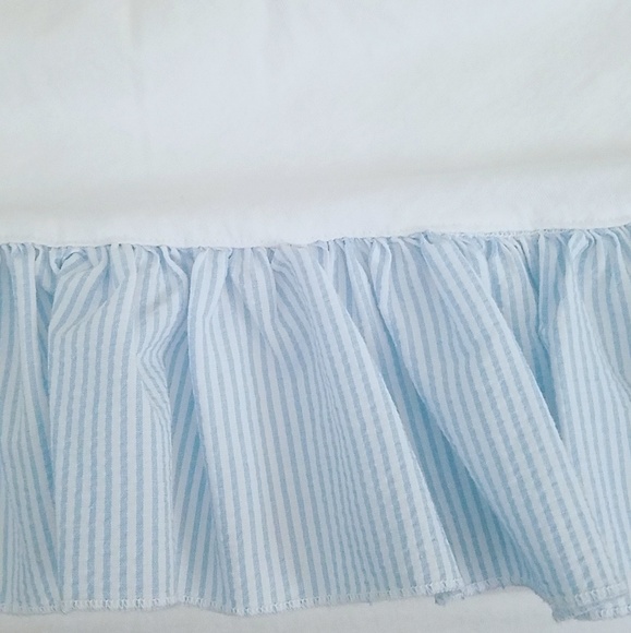 Zara White Ruffled Tank Top szL - Picture 5 of 6